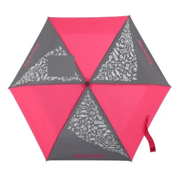 Step by Step Regenschirm "Neon Pink"