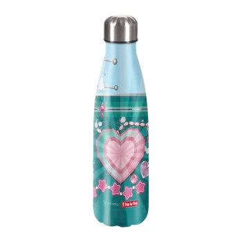 Step by Step Trinkflasche Xanadoo Glitter Heart Hazle