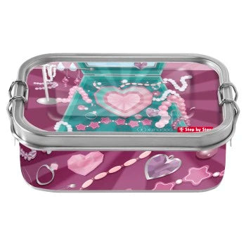 Step by Step Lunchbox Glitter Heart