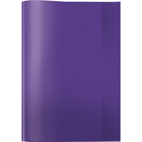 Herma Heftschoner A4 violett 7496 Plastik transparent