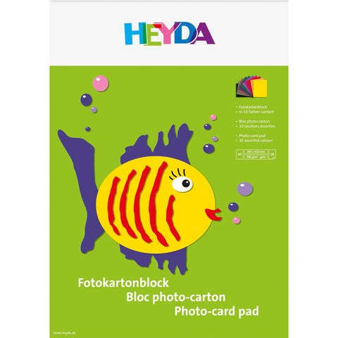 Heyda Fotokartonblock A3 300g 10Blatt 20-47127