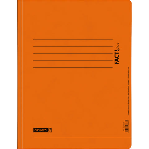 Brunnen Schnellhefter Pappe FACT!plus orange 10-2010640
