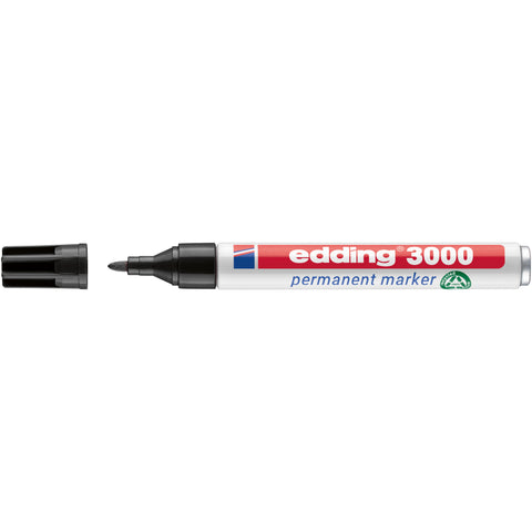 Edding 3000 schwarz Permanentmarker 1,5-3mm