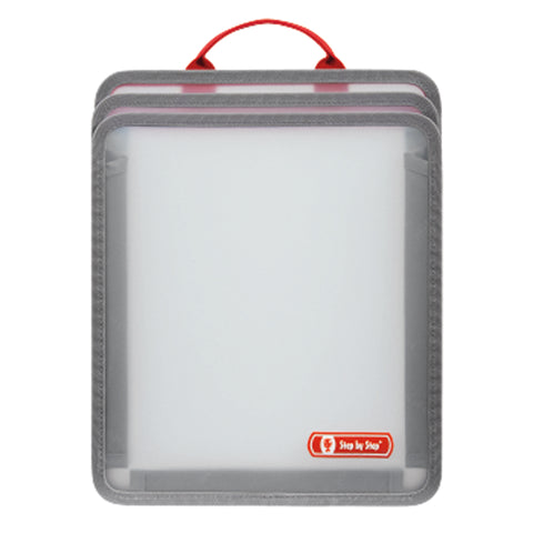 Step by Step Heftbox 00188177 faltbar transparent nt