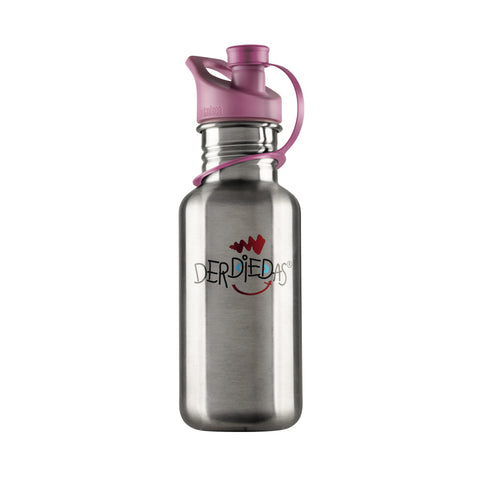DERDIEDAS Edelstahltrinkflasche 8045402 rosa 0