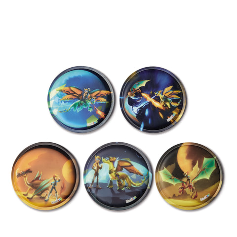 Kletties-Set Flugdrache Flugdrache 5 St./Pack. Flugdrache
