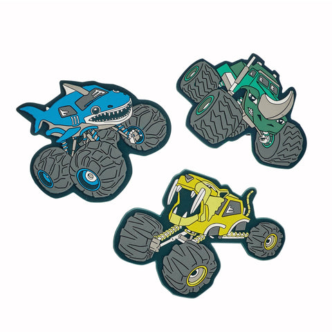 DERDIEDAS Buttons 8401156 Monster Truck 3 St./Pack. 1156 0
