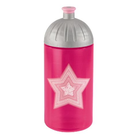 Step by Step Trinkflasche 00129615 Glamour Star pink Zoll, Pink