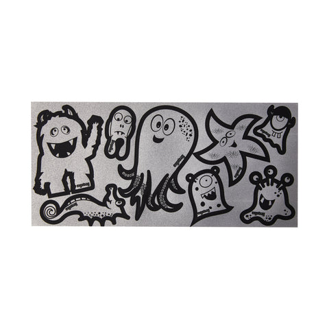 ergobag Sticker-Set Reflexie ERG-RST-001-001 Monster Reflexie-Sticker Set Monster