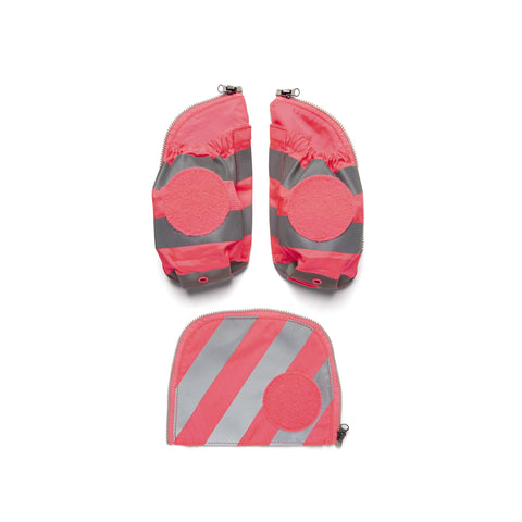 ergobag Zip-Set Fluo Seitentasche ERG-STR-002-511 Reflektor pink eflektorstreifen Pink