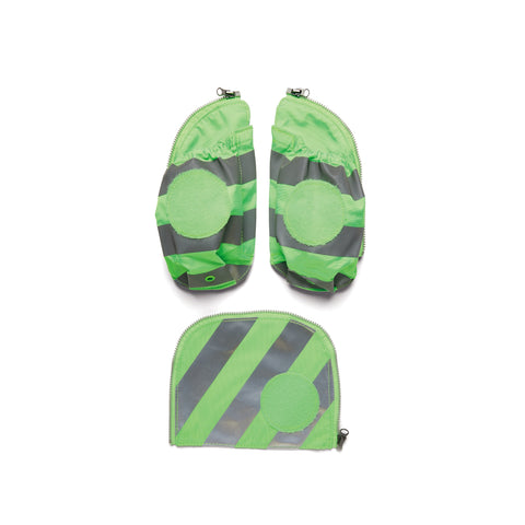ergobag Zip-Set Fluo Seitentasche ERG-STR-002-213 Reflektor grün eflektorstreifen Grün