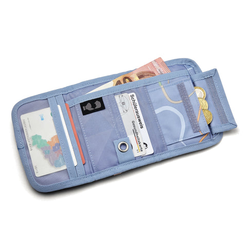 Satch Geldbörse Vivid Blue SAT-WAL-001-9SB Vivid Blue