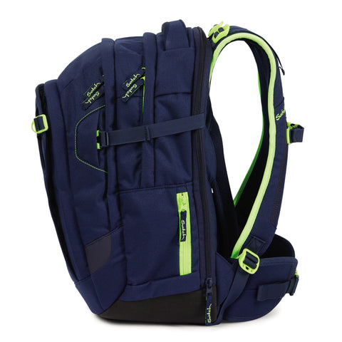 Satch Schulrucksack match Toxic Yellow SAT-MAT-002-122 Toxic Yellow