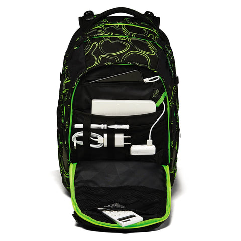 Satch Schulrucksack match Green Supreme SAT-MAT-001-9SG Green Supreme