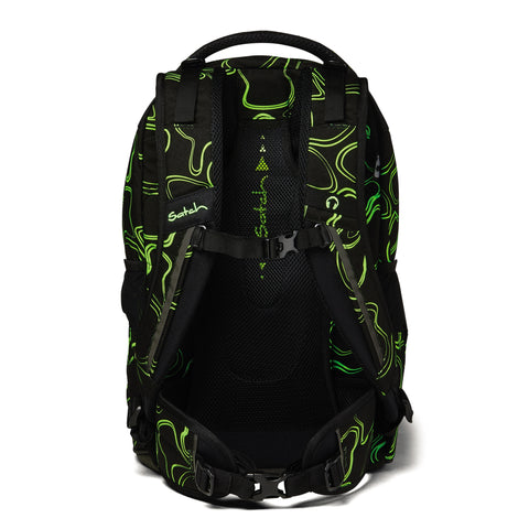 Satch Schulrucksack pack Green Supreme SAT-SIN-001-9SG Green Supreme
