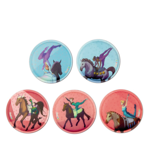 ergobag Kletties-Set 00816-00061-10 5tlg. Voltigieren