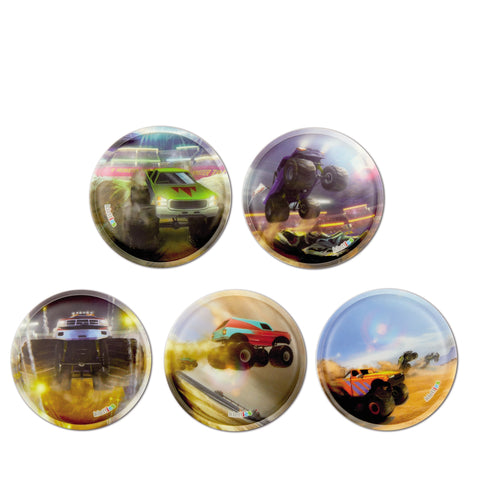 ergobag Kletties-Set 00816-00018-10 5tlg. Monstertrucks Monstertrucks