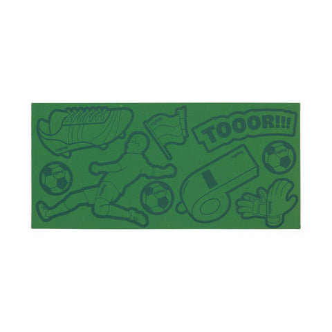 ergobag Reflexi Sticker 00749-20003-10 10tlg Fußball Reflexie-Sticker Set Fußball