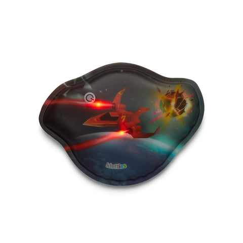 ergobag Sound LED Klettie KLE-CUS-001-082 Weltraumflitzer Raumschiff