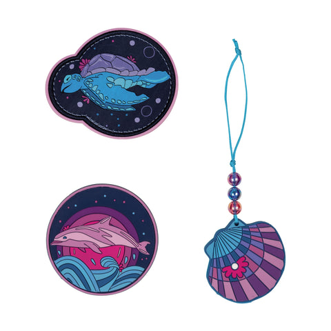 DERDIEDAS Buttons 8401163 Deep Ocean 3 St./Pack.