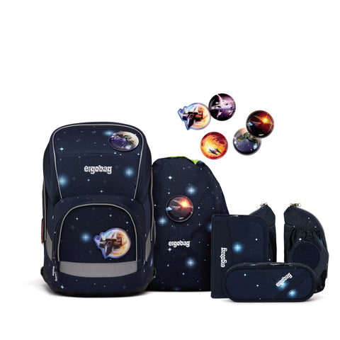 ergobag Schulranzen-Set wide 00668-900L9-10 KoBärnikus KoBärnikus