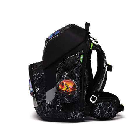 ergobag Schulranzen-Set wide 00669-900Z6-10 Super ReflektBär Super ReflektBär
