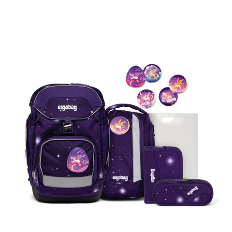 ergobag Schulrucksack-Set pack 00642-900V6-10 Bärgasus Bärgasus