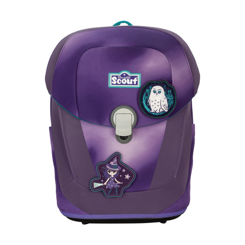 Scout Sunny II Schulranzen 73460361400 Superfl. Purple Magic Schulranzen-Set 4-teilig