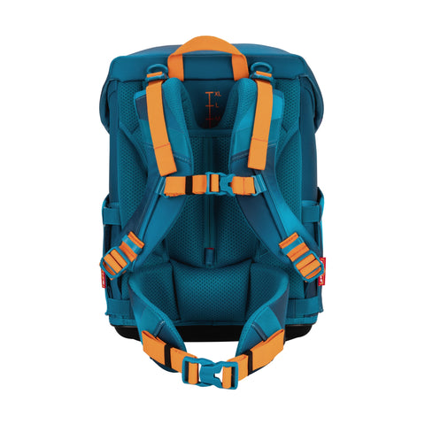 Scout Sunny II Schulranzen 73460366400 Superfl. Seadragon Schulranzen-Set 4-teilig