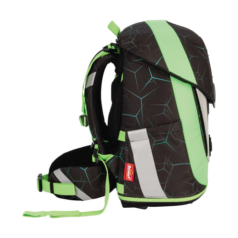 Scout Sunny II Schulranzen 73460409700 LED Dino Hunter Schulranzen-Set 4-teilig