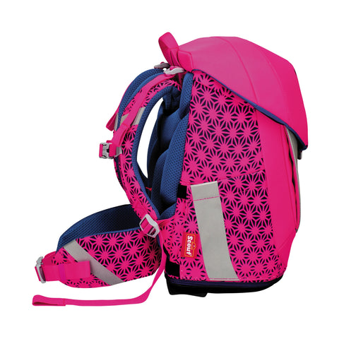 Scout Sunny II Schulranzen 73460504900 Neon Safety Pink Glow Schulranzen-Set 4-teilig