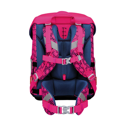Scout Sunny II Schulranzen 73460504900 Neon Safety Pink Glow Schulranzen-Set 4-teilig