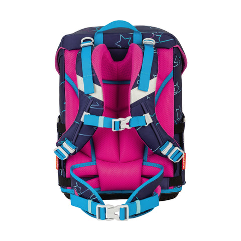 Scout Sunny II Schulranzen 73470125100 Lightweight Blue Star Schulranzen-Set 4-teilig
