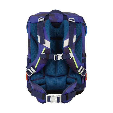 Scout Sunny II Schulranzen 73470121600 Lightweight Blue Police Schulranzen-Set 4-teilig
