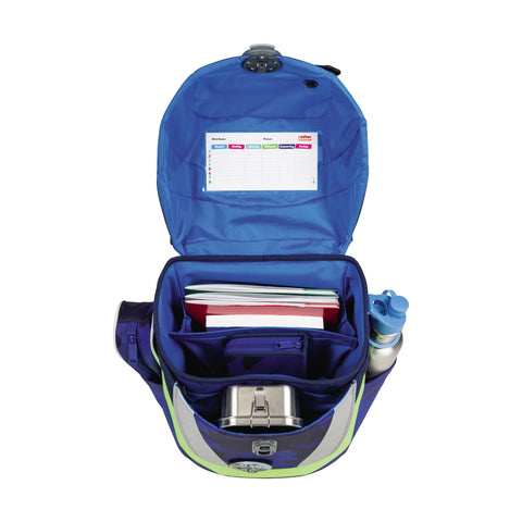 Scout Sunny II Schulranzen 73470121600 Lightweight Blue Police Schulranzen-Set 4-teilig
