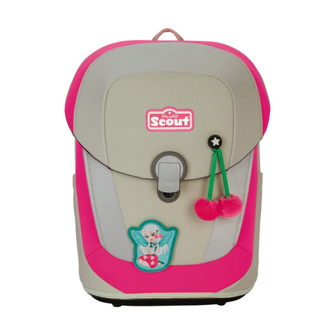 Scout Sunny II Schulranzen 73450766500 DIN Pink Cherry Schulranzen-Set 4-teilig