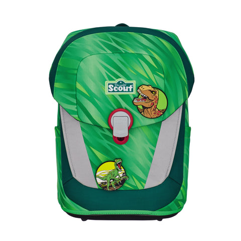 Scout Sunny II Schulranzen 73450727700 Green Rex Schulranzen-Set 4-teilig