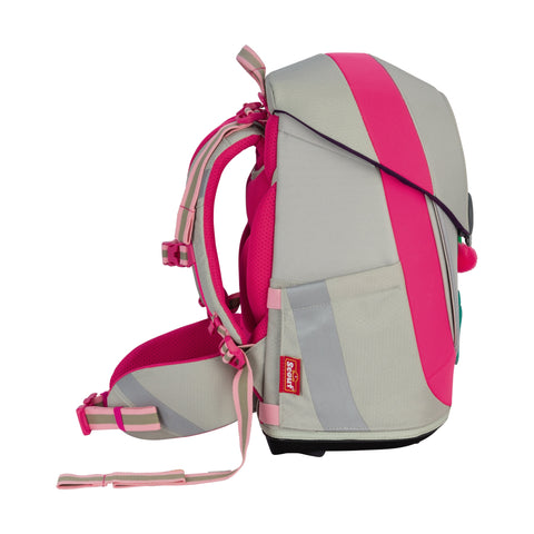 Scout Sunny II Schulranzen 73450766500 DIN Pink Cherry Schulranzen-Set 4-teilig