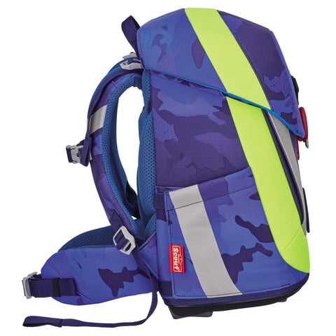Scout Sunny II Schulranzen 73450721600 Blue Police Schulranzen-Set 4-teilig