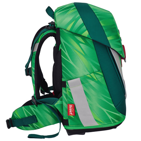 Scout Sunny II Schulranzen 73450727700 Green Rex Schulranzen-Set 4-teilig