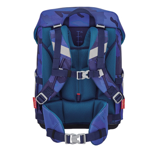 Scout Sunny II Schulranzen 73450721600 Blue Police Schulranzen-Set 4-teilig
