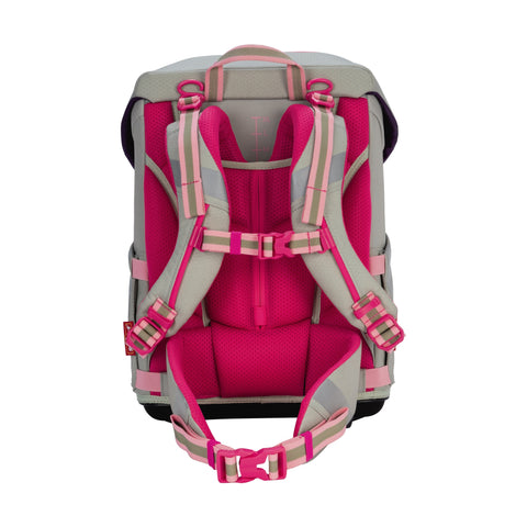 Scout Sunny II Schulranzen 73450766500 DIN Pink Cherry Schulranzen-Set 4-teilig