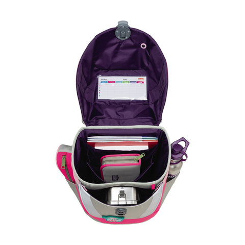 Scout Sunny II Schulranzen 73450766500 DIN Pink Cherry Schulranzen-Set 4-teilig
