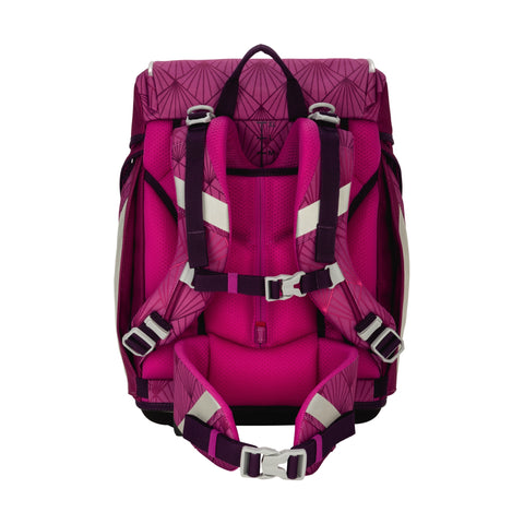 Scout Alpha Schulranzen 74420084700 Exklusiv Safety Light Princess Schulranzen-Set 5-teilig