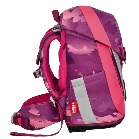 Scout Sunny II Schulranzen 73450739900 Pink Horse Schulranzen-Set 4-teilig