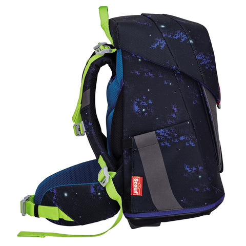 Scout Sunny II Schulranzen 73450710800 Black Galaxy Schulranzen-Set 4-teilig