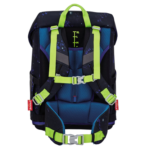 Scout Sunny II Schulranzen 73450710800 Black Galaxy Schulranzen-Set 4-teilig