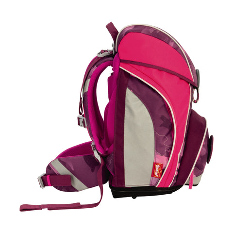 Scout Alpha Schulranzen 74400739900 DIN Pink Horse Schulranzen-Set 4-teilig