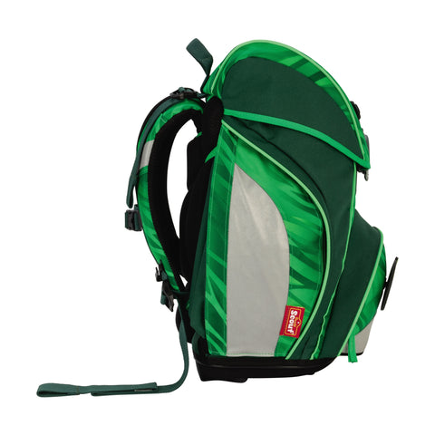 Scout Alpha Schulranzen 74400727700 Green Rex Schulranzen-Set 4-teilig