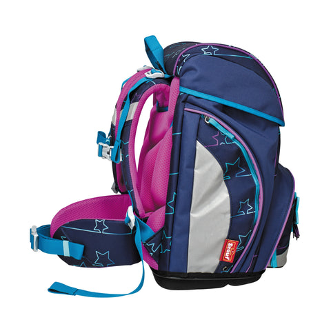 Scout Alpha Schulranzen 74400725100 Blue Star Schulranzen-Set 4-teilig